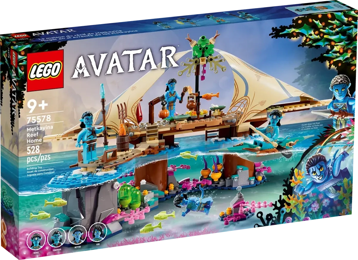 Lego Avatar, Le village aquatique de Metkayina
