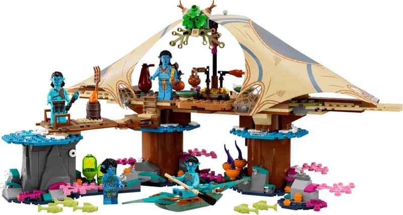 Lego Avatar, Le village aquatique de Metkayina