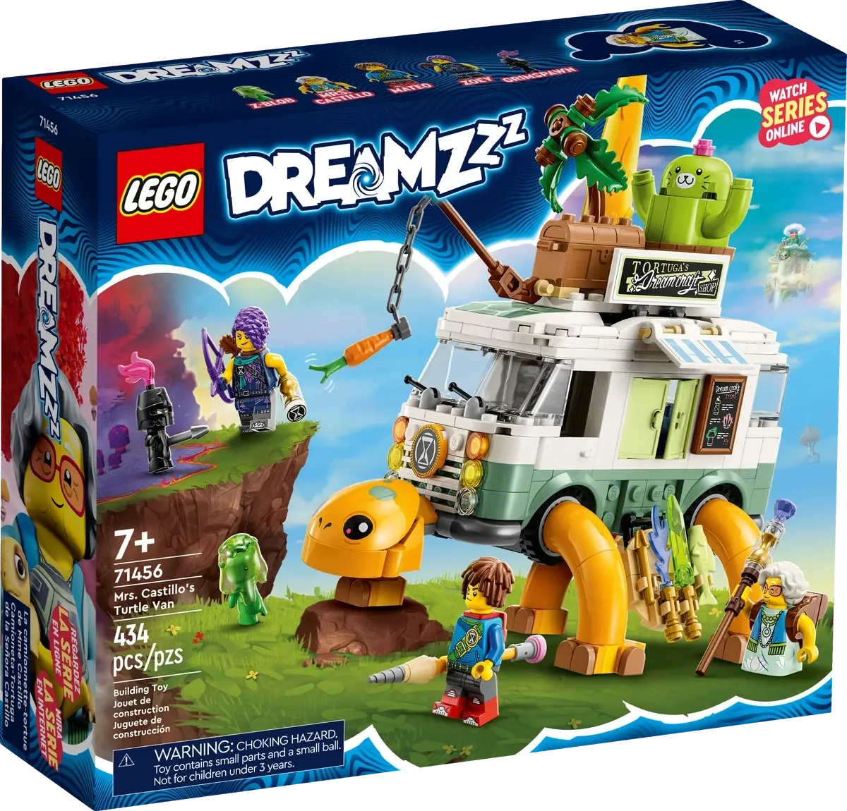 Lego DreamZzz Le van tortue de Mme Castillo