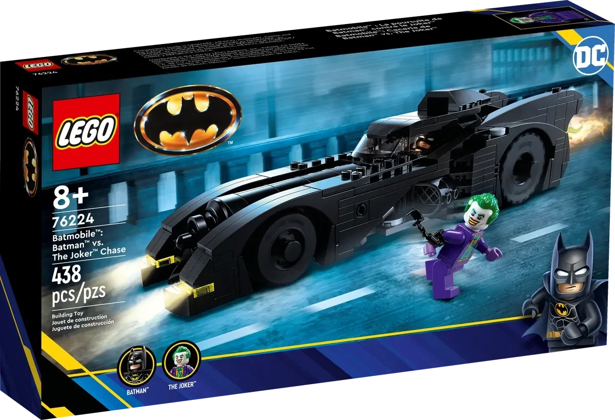 Lego DC La Batmobile: poursuite entre Batman et le Joker