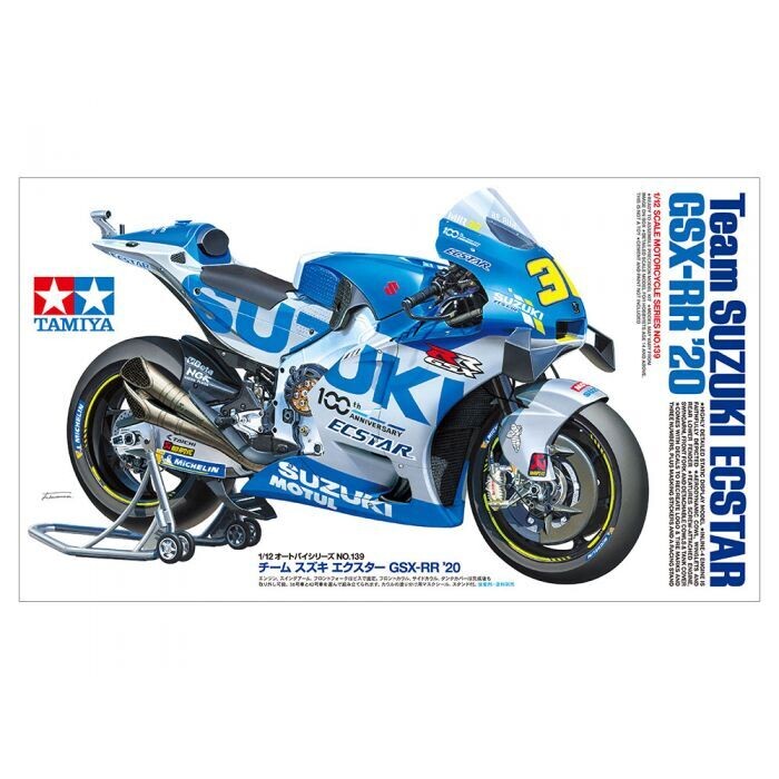 Tamiya moto maquette plastique à peindre  1/12 Team Suzuki ECSTAR GSX-RR 20