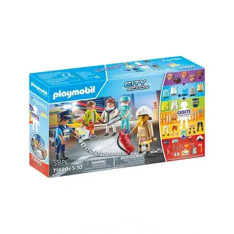 Playmobil My Figures: Héros du quotidien