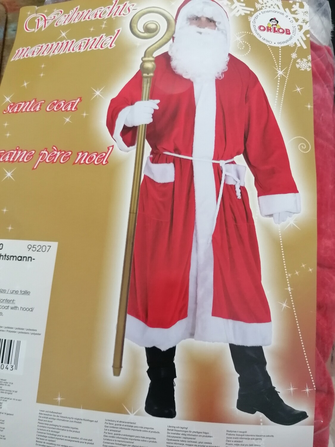 Costume de père Noël (déguisement)