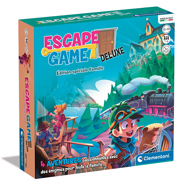 Escape Game Deluxe Clementoni jeu d'énigmes
