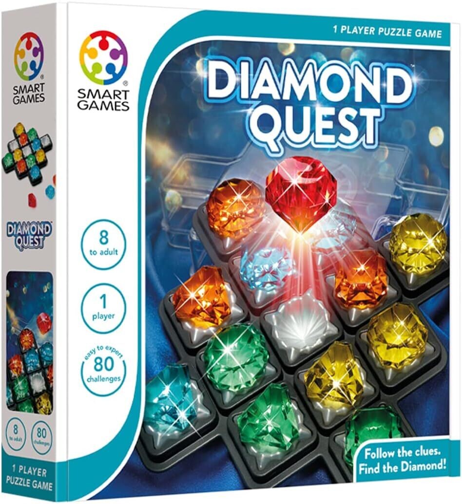 Smart Games Diamond Quest (multilingue), jeu de défis