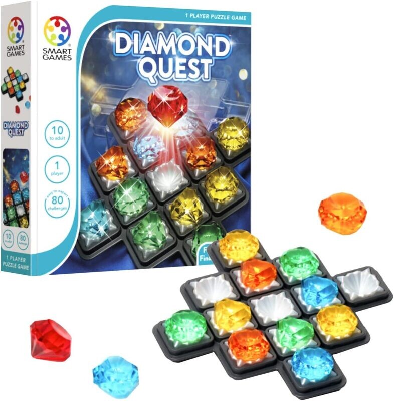 Smart Games Diamond Quest (multilingue), jeu de défis