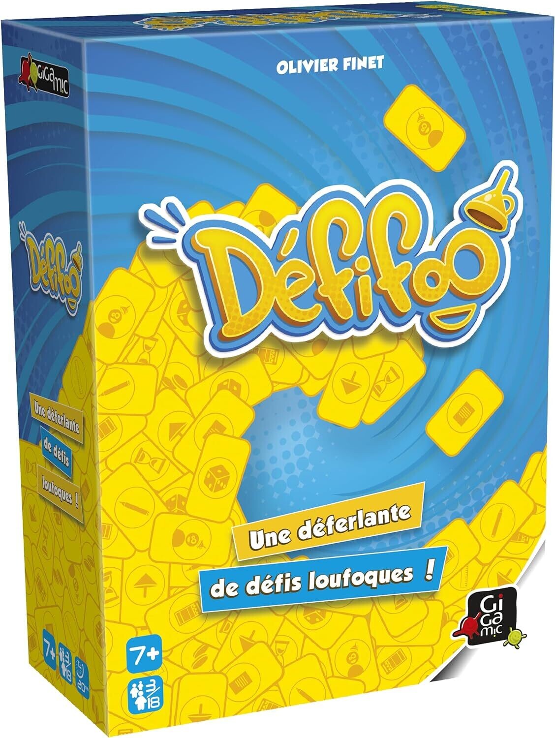 Gigamic - DEFIFOO - Le Jeu aux 150 défis loufoques !