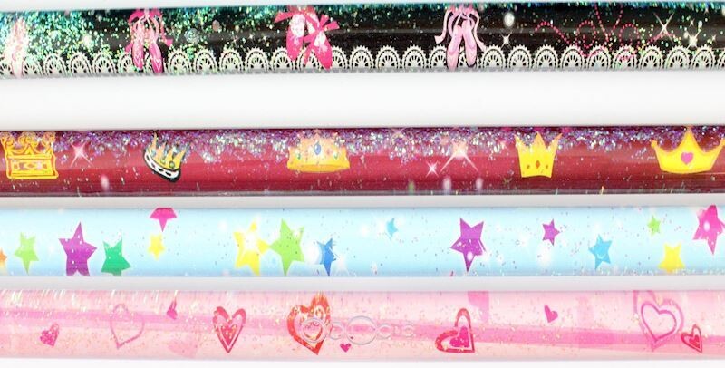 Baguette magique scintillante 45 cm, pour carnaval, soirée déguisée, anniversaire, etc.