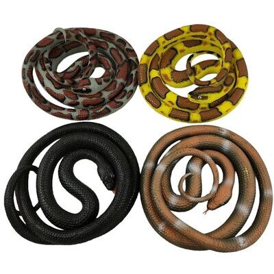 PVC serpent 180 cm 4 couleurs assorties gris &amp; jaune