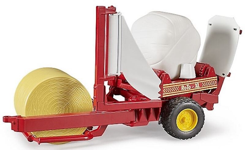 BRUDER Botteleuse Enrubanneuse avec film et bottes de paille