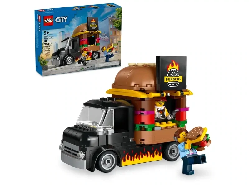 Lego City Le food-truck de burgers