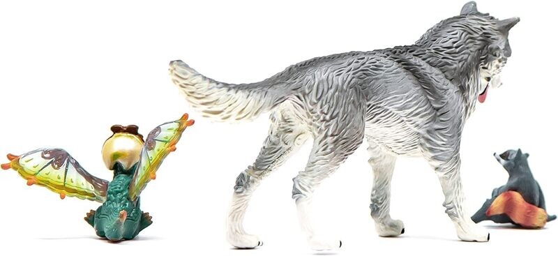 Schleich Bayala Loup et ses copains, Lykos, Nugur et Piuh