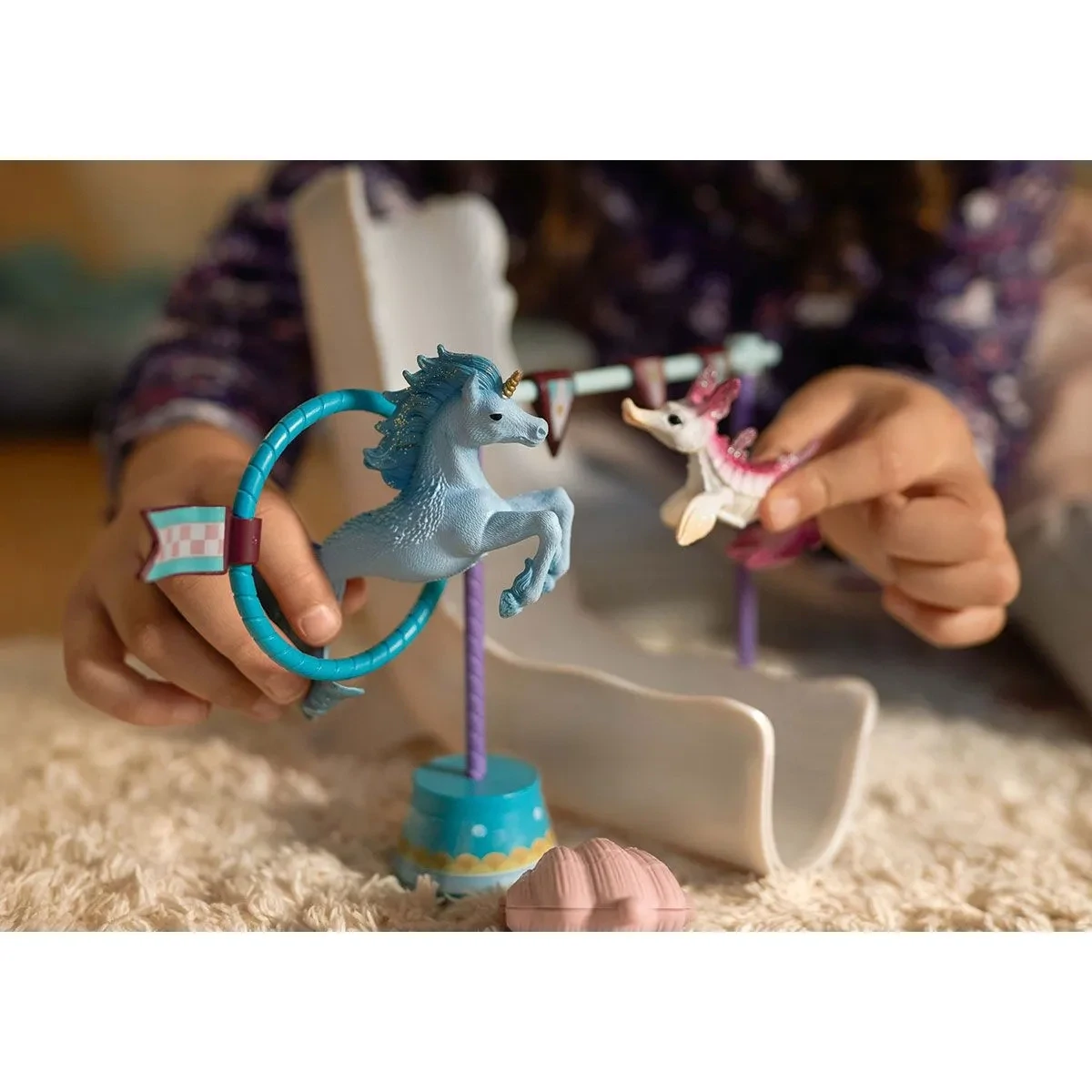 Schleich Bayala Tournoi Magique sous-marin, hippocampe et licorne marine