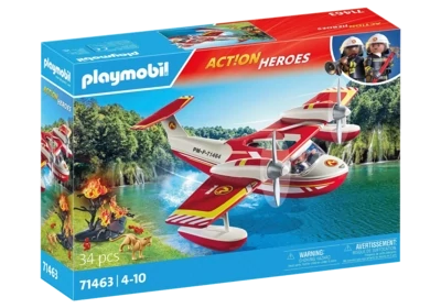 Playmobil Hydravion avec pompier