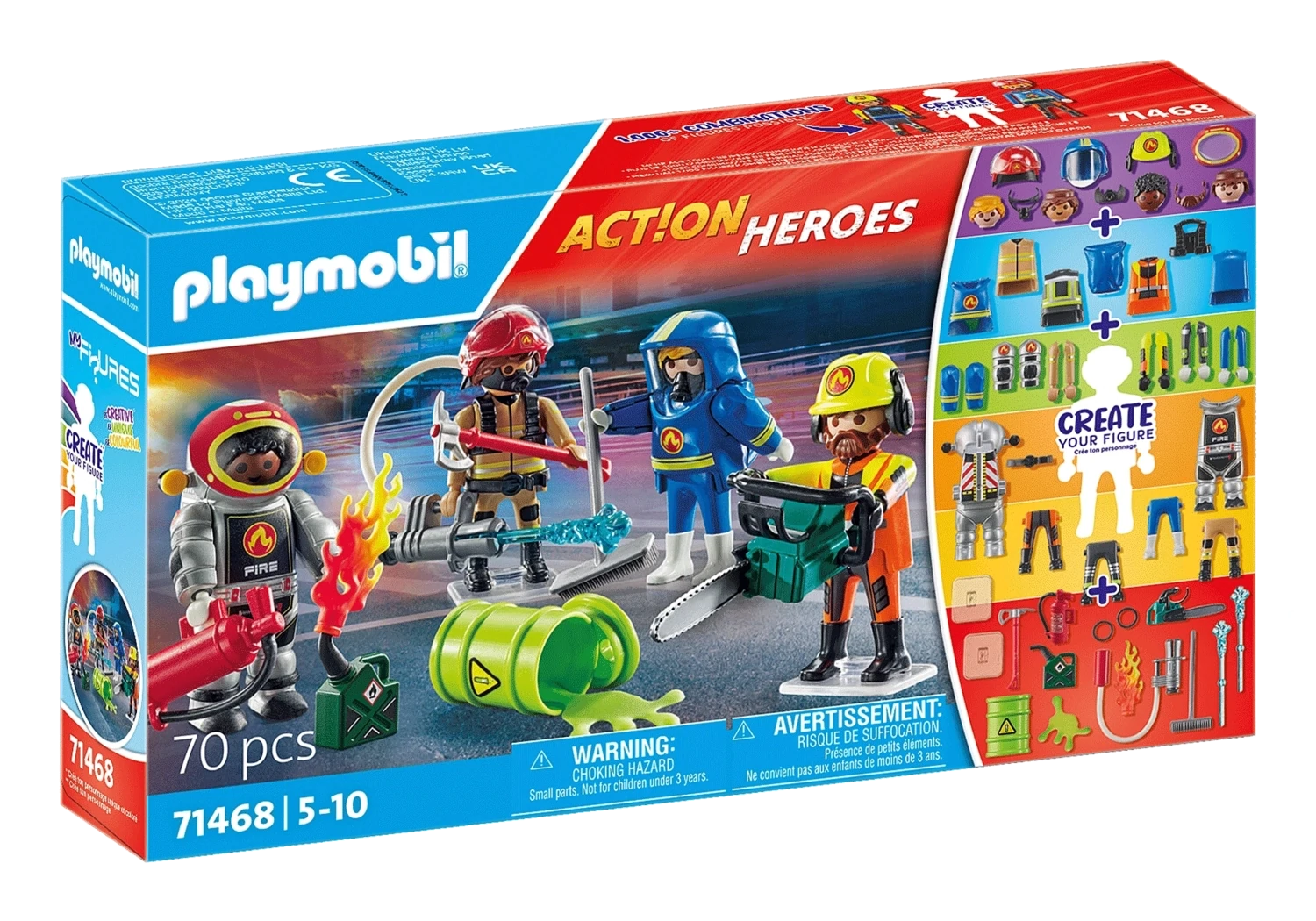 Playmobil My Figures: Métiers à risque