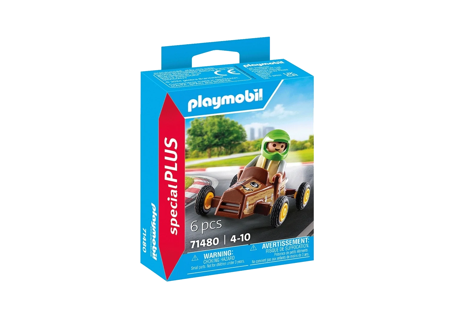 Playmobil Enfant avec voiture de karting