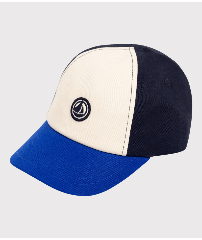 Petit Bateau Casquette moderne et colorée, logo brodé