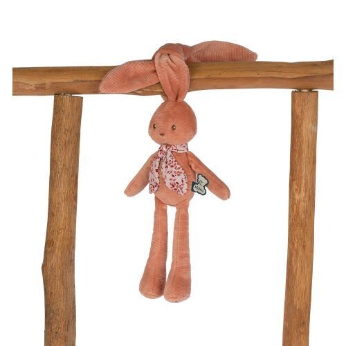 Kaloo Pantin lapin  doudou, couleur Terracotta - 35 cm,  dès la naissance, dans boite cadeau