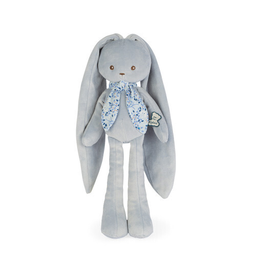 Kaloo Pantin lapin Bleu - 35 cm, doudou lapinoo, dès la naissance, dans boite cadeau