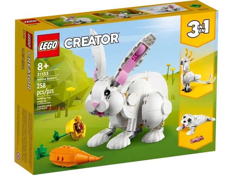 Lego Creator Le lapin blanc