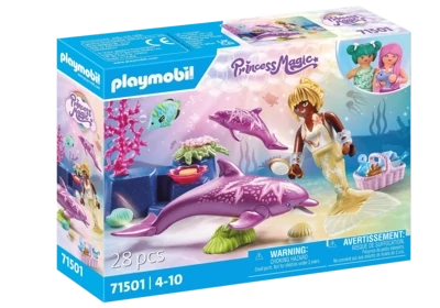 Playmobil Sirène avec dauphins