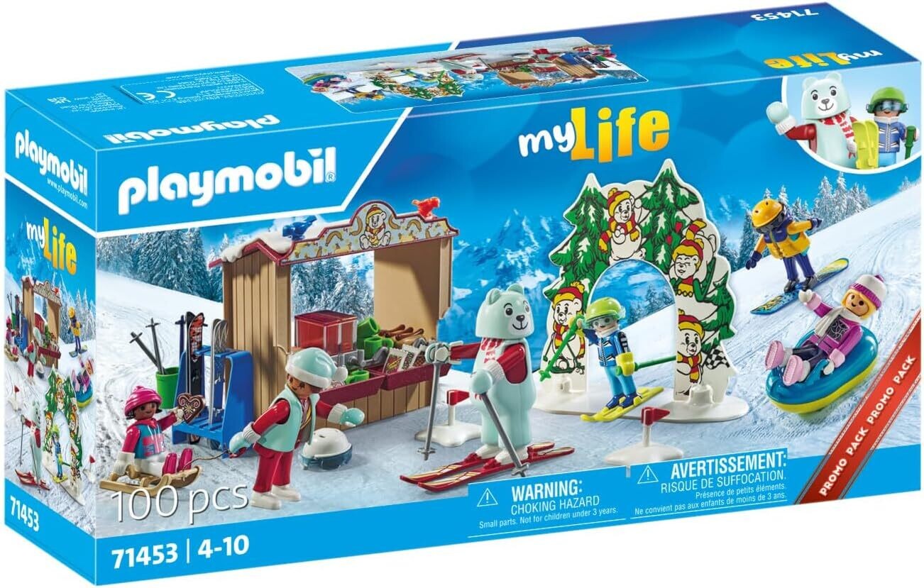 Playmobil Vacanciers et sports d&#39;hiver