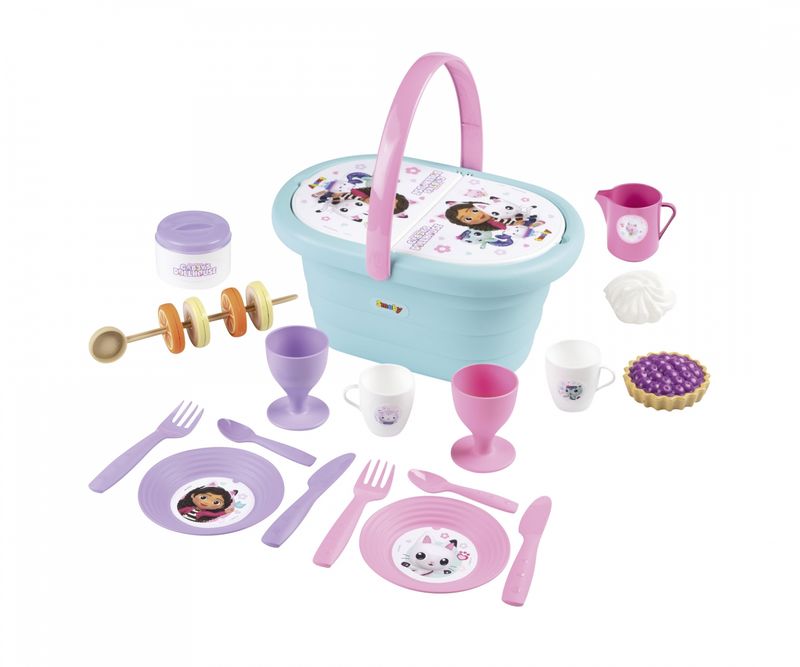 Gabby's chat Dollhouse Panier Pique-Nique Dinette