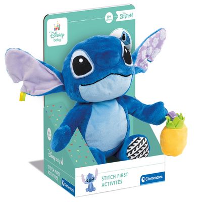Stitch - Peluche interactive avec des effets sonores et des mélodies dès 0 mois
