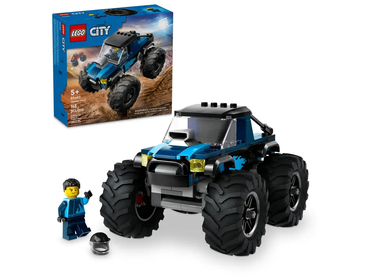 Lego City Le Monster Truck bleu