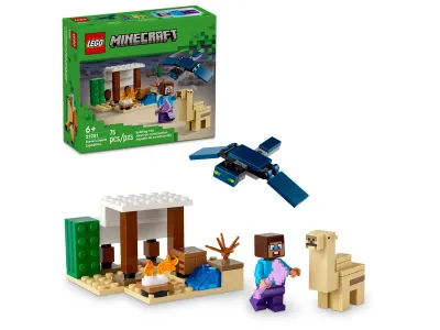 Lego Minecraft L&#39;expédition de Steve dans le désert
