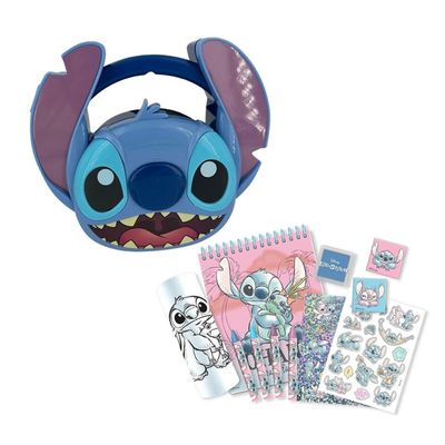 Stitch Set coloriage en boîte 3D dans une valise, avec crayons