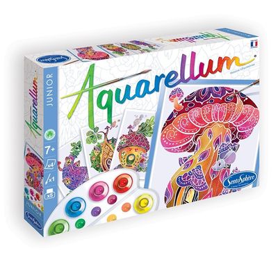Aquarellum Junior Maisons Lilliputiennes, à partir de 7 ans, peinture