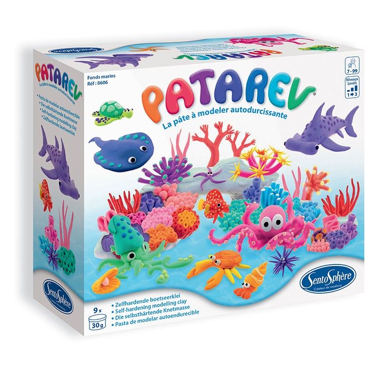 Patarev Fonds Marins, à partir de 7 ans, la pâte à modeler des artistes!