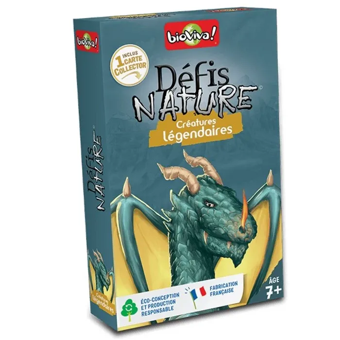 DEFIS NATURE CREATURES LEGENDAIRES (FR), jeu de cartes