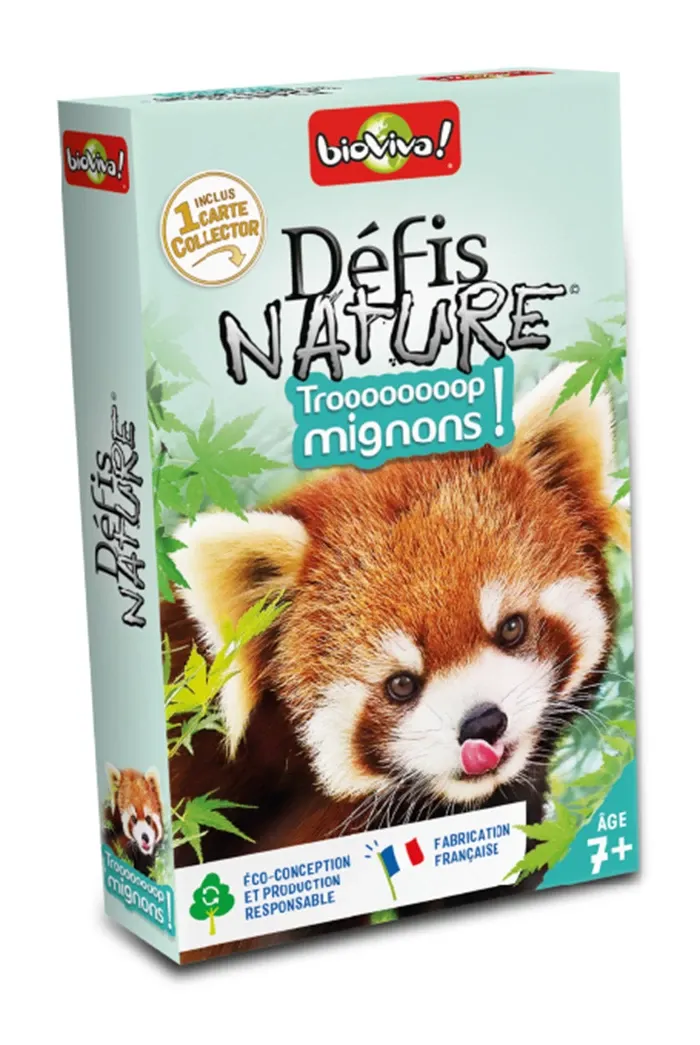 DEFIS NATURE TROOOOOP MIGNONS ! (FR), jeu de cartes