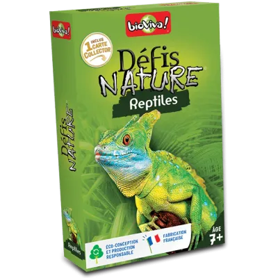 DEFIS NATURE REPTILES (FR), jeu de cartes