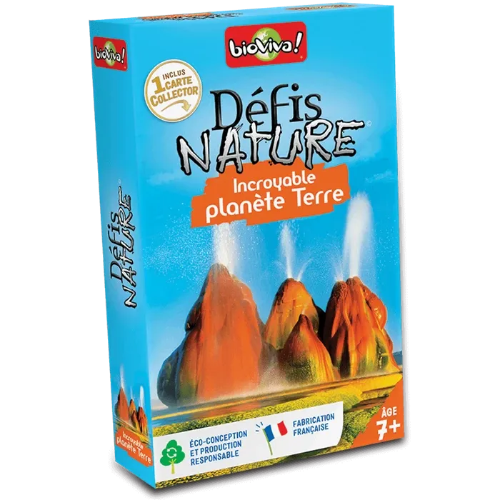 DEFIS NATURE INCROYABLE PLANETE TERRE (FR), jeu de cartes