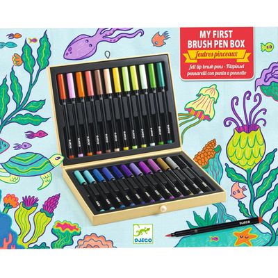 Djeco Mes premiers stylos- feutres pinceaux