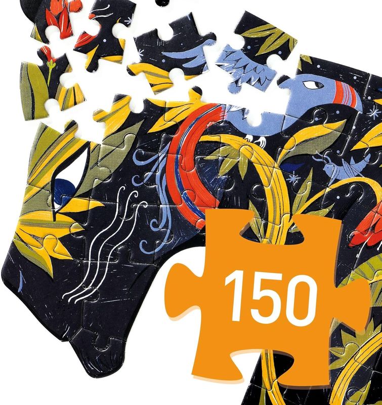 Djeco Puzzle Art 150 panthère 150 pièces