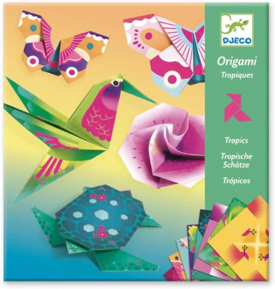 Djeco, Origami Tropiques Exotiques niveau 3