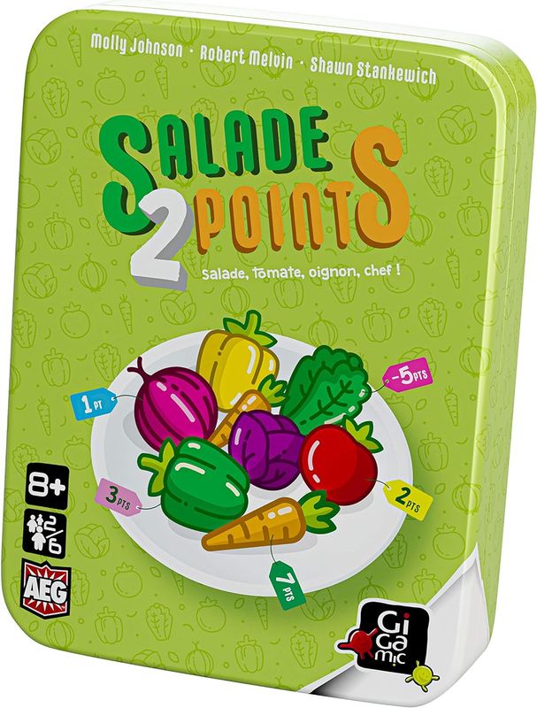 Jeu de cartes Salade 2 points