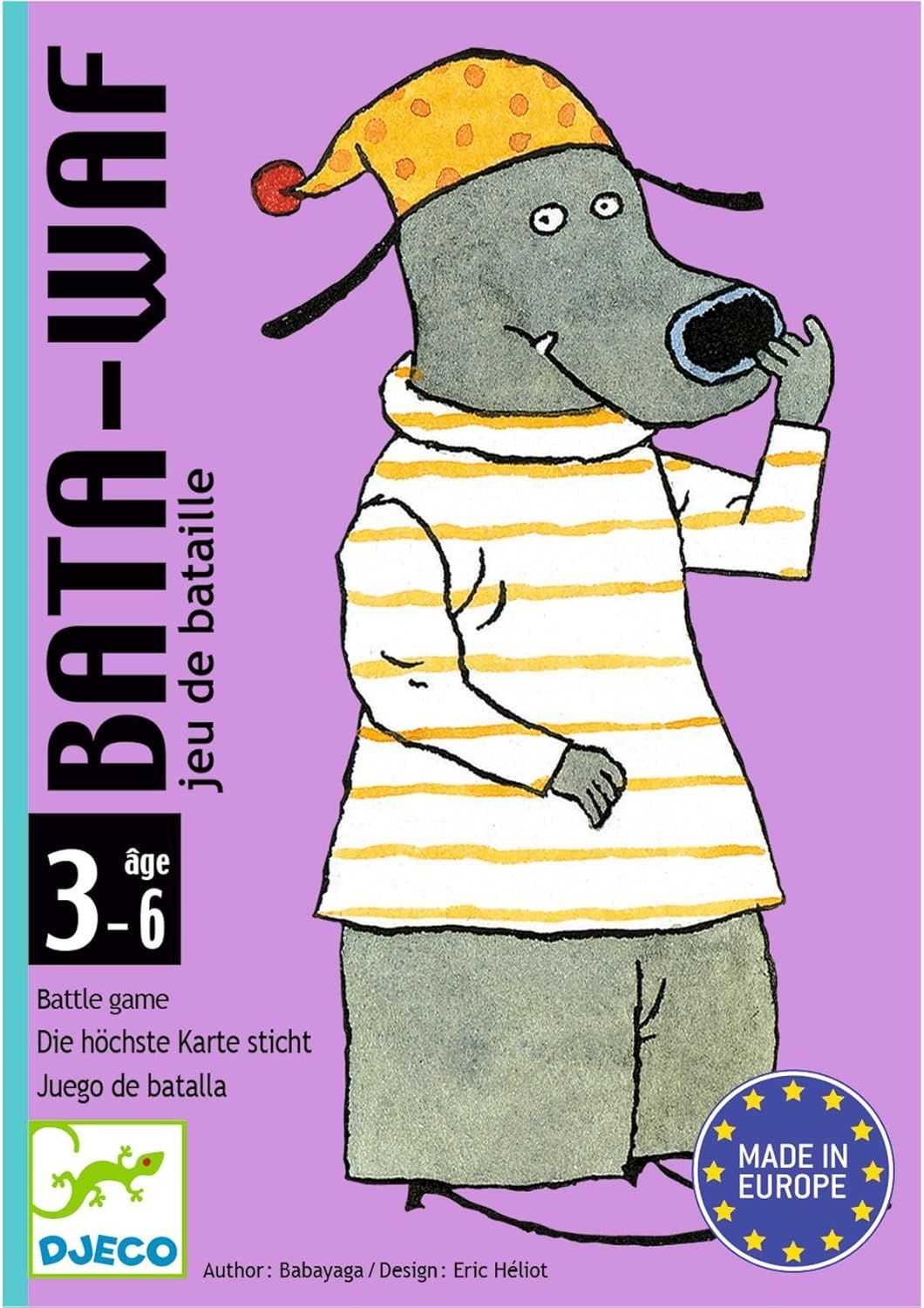 Djeco jeu de cartes Bata-Waf
