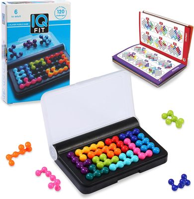 Jeu de puzzle IQ Fit, puzzle intelligent IQ, pour enfants à partir de 6 ans, convient aux enfants et aux adolescents pour améliorer la pensée logique et la concentration