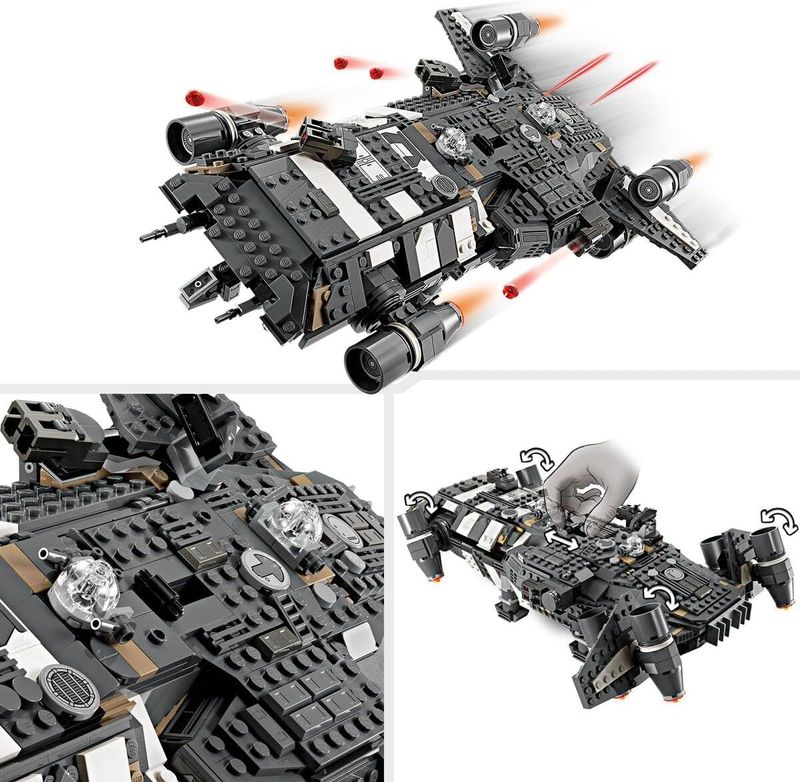 LEGO Star Wars : Skeleton Crew Le Onyx Cinder - Vaisseau Spatial
