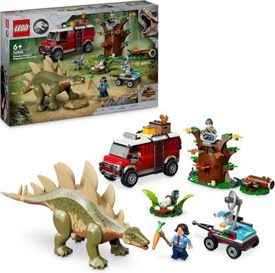 LEGO Jurassic World Missions Dinosaures : la Découverte du Stégosaure