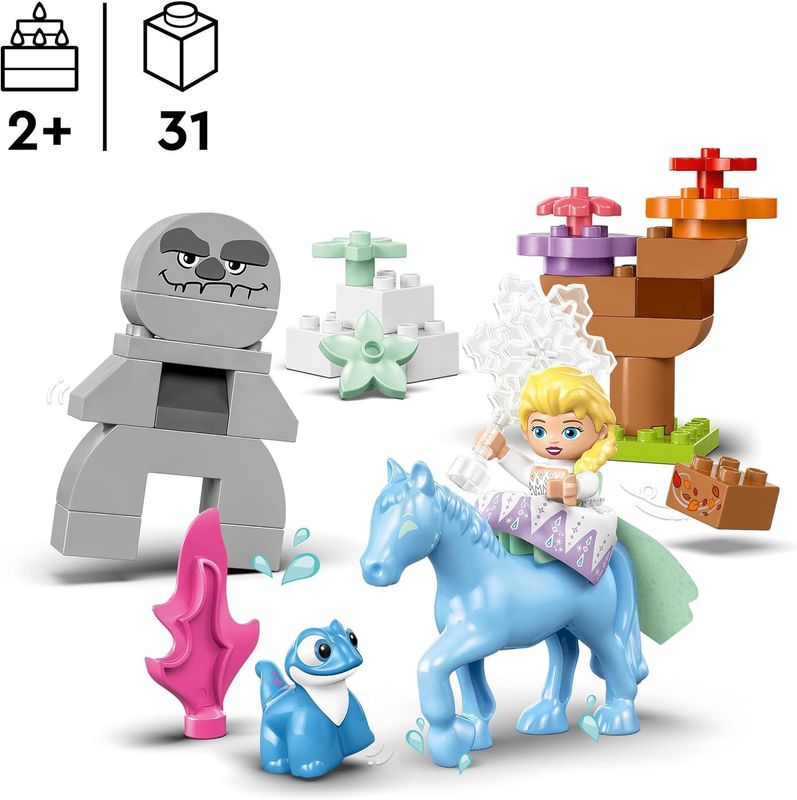 LEGO Duplo Disney Elsa et Bruni dans la Forêt Enchantée