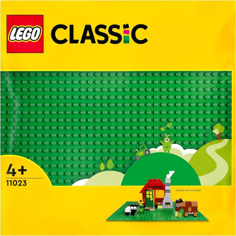LEGO 11023 Classic La Plaque De Construction Verte 32x32, Socle de Base pour Construction