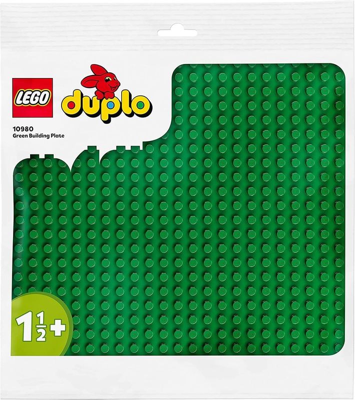 LEGO 10980 Duplo La Plaque De Construction Verte, Socle de Base