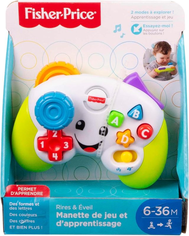 Fisher-Price Ma Première Manette Bébé | Jouets Musicaux pour Enfant 6 Mois et Plus