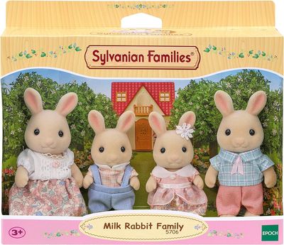 SYLVANIAN FAMILIES - La famille Lapin Crème - 5706